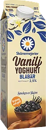 Vaniljyoghurt Blåbär 2,5%