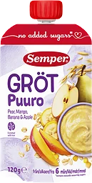 Grötklämmis Mango Banan & Äpple 6 mån