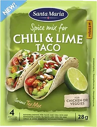 Taco Spice Mix Chili & Lime Medium