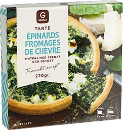 Epinards Spenat & Getost Paj Fryst/1 Port