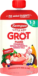 Gröt Jordgubb Banan
