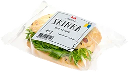 Fralla med Skinka och Sallad