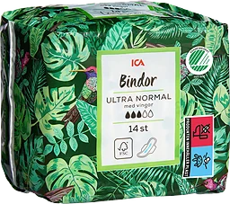 Binda Ultra Normal med vingar 14-p