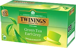 Grönt te Earl Grey 25-pack