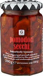 Pomodori Secchi Soltorkade Tomater