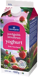 Fruktyoghurt Jordgubb & smultron 2.6%