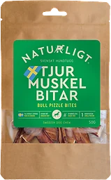 Hundgodis Tjurmuskelbitar
