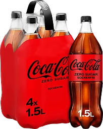 Läsk Zero 1,5l 4-p