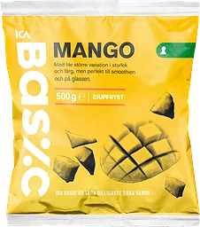 Mango Bitar Fryst