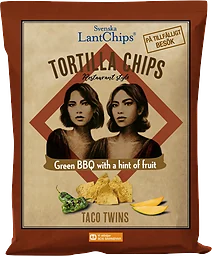 Tortilla Chips Green BBQ fruit