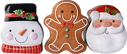 Plåtburk Julmotiv