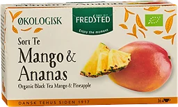 Svart te Mango & Ananas Ekologisk 16-p