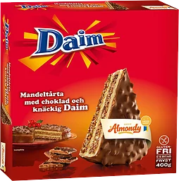 Daimtårta Glutenfri Fryst