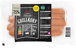 Grillkorv Extra fin 75% Kötthalt