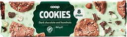 Cookies Mörk choklad & hasselnöt 8-pack