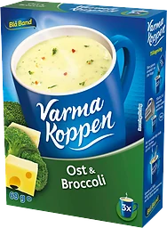 Ost & Broccoli Varma Koppen