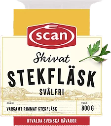 Stekfläsk Skivat