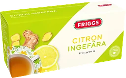 Grönt te Citron & ingefära 20-p