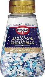 Sockerdekoration Winter Wonderland