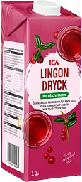 Lingondryck Drickfärdig