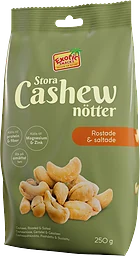 Cashewnötter Rostade Saltade