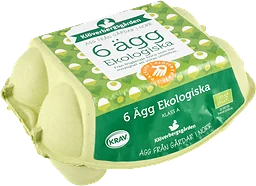 Ägg Frigående höns M/L 6-p KRAV