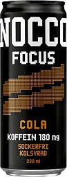 Cola Focus Energidryck Burk