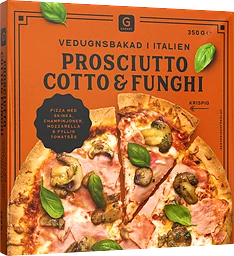 Prosciutto Pizza Fryst