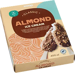 Glasspinnar Almond 4-pack