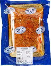 Varmrökt laxfilé portion Citronpeppar