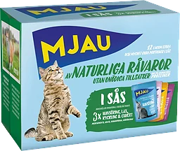 Kattmat Multibox Kött Fisk 12-p