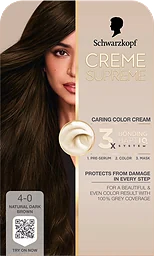 4.0 Natural Dark Brown Permanent Hårfärg