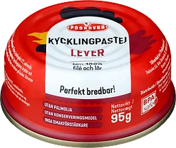 Kycklingleverpastej