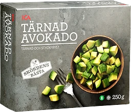 Tärnad avokado Fryst