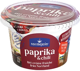 Paprika Chili Lätt Crème Fraiche 11%