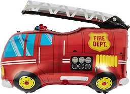 Folieballong Brandbil 1-p