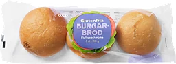 Glutenfria Hamburgerbröd 3-pack