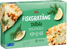 Fiskgratäng med dillsås Fryst