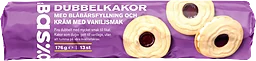 Dubbelkakor blåbär