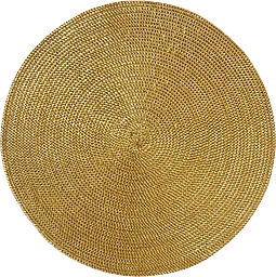 Tablett Ines Guld D:38cm