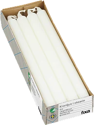Kronljus Vit 28cm