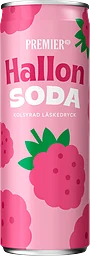 Hallonsoda Läsk,burk