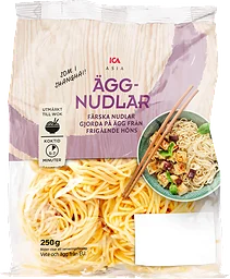 Äggnudlar Färska