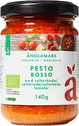 Pesto Rosso med Soltorkade Tomater Eko