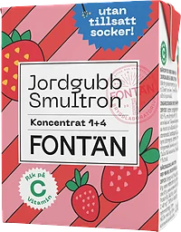 Bärdryck Koncentrat Jordgubb & Smultron
