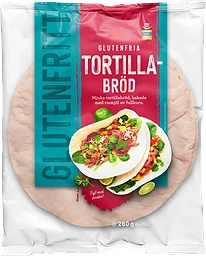 Tortillabröd Glutenfri Fryst 4-p