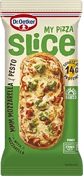 Mozzarella Pesto Pizza Slice