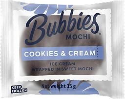 Glass Mochi Cookies & Cream