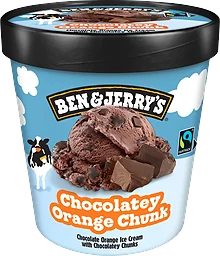 Glass Chocolatey orange chunk