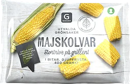 Majskolv Bitar